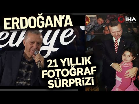 Cumhurbaşkanı Erdoğan’a 21 Yıllık Fotoğraf Sürprizi