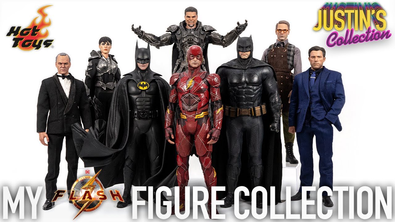 Hot Toys Flash & Batman DC 1/6 Scale Figure Collection 