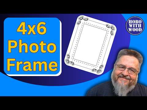 Design a Simple 4x6 Picture Frame in LightBurn (Step-by-Step Frame Layout)
