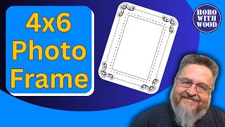 Design a Simple 4x6 Picture Frame in LightBurn (Step-by-Step Frame Layout)