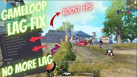 100%GAMELOOP PUBG 2.7 LAG FIX ON LOW END PC.NO MORE LAG.HOW TO FIX 2.7 UPDATE LAG ON LOW END PC.ZIMO