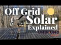 Off Grid Solar panels for Beginners Off Grid Solar System from Unbound Solar. DIY Solar Panel Wiring