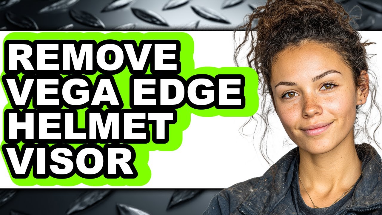 How to Remove Vega Edge Helmet Visor (easy Method)