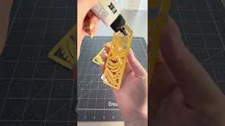 Banana bookmark for your favorite bookworm who loves bananas 🍌 #cricut #papercraft #cricutproject