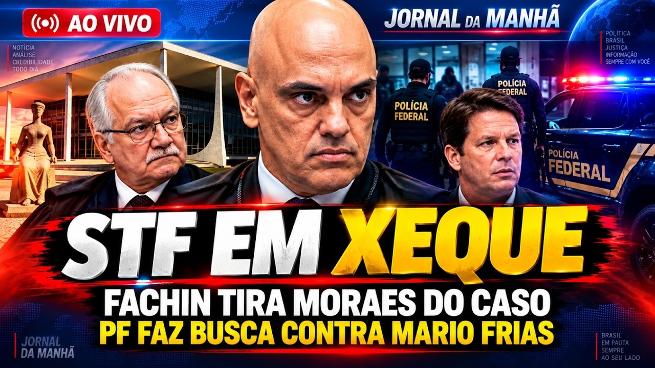 🔴 AO VIVO | STF EM XEQUE EM DIA DE OPERAÇÃO DA PF CONTRA MARIO FRIAS - SEM FILTRO | 10/09/2026