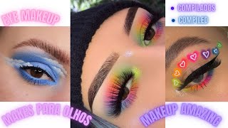 Os Melhores Tutoriais de Maquiagem para os olhos / Glam Makeup Tutorial  Compilation #162 