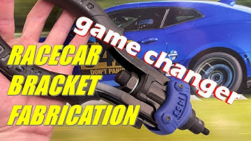 Game Changer: Rivet Nuts for Racecar Brackets & Fabrication #tools #racecar #hotrod #automotive