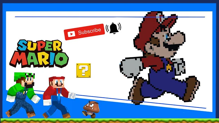 Minecraft pixel art tutorial | episode 4 | Mario | Super Mario | FULL tutorial