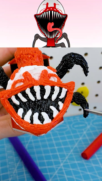 I made a Thomas The Tank Engine (Phase 2: Choo-Choo Charles) Sprunki OC with 3d pen #Incredibox