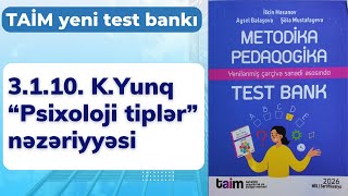 3.1.10. K.Yunq. “Psixoloji tiplər” nəzəriyyəsi | Kurikulum | Nəsirli Sənan