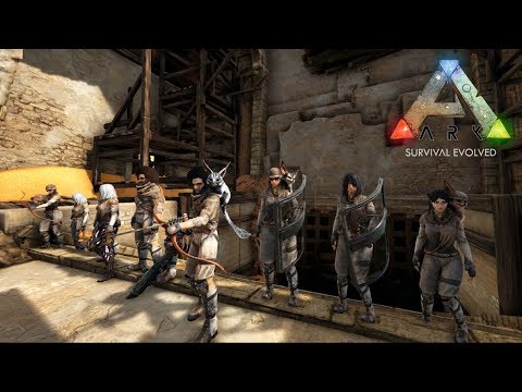 54 Ark Rag S4 １０人で焦土洞窟 トライブ内pvp Extinction実装直前お祭りイベント Pc版公式pve Ark Survival Evolved Youtube