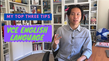 My Top 3 Tips for VCE English Language