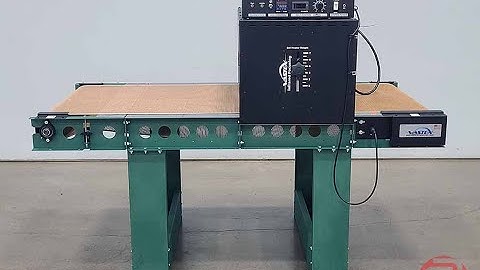 2016 Vastex LittleRed X1 Infrared Curing System w/ Conveyor Dryer
