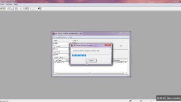 Download System Program Method for Omron NT21 HMI
