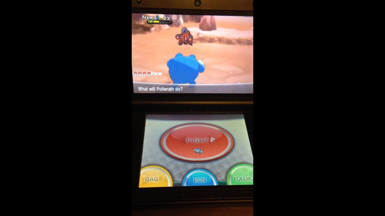 OMG WHY Shiny Heatmore DONT DIE ON ME !!! Pokemon X