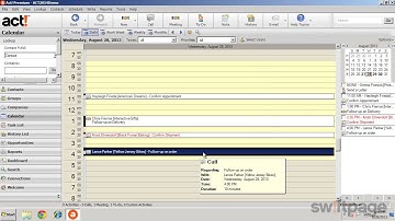 Feature Tour: Activities (Act! Tutorial)