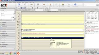 Feature Tour: Activities (Act! Tutorial)