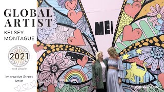 How to Uplift the World Like Street Artist Kelsey Montague