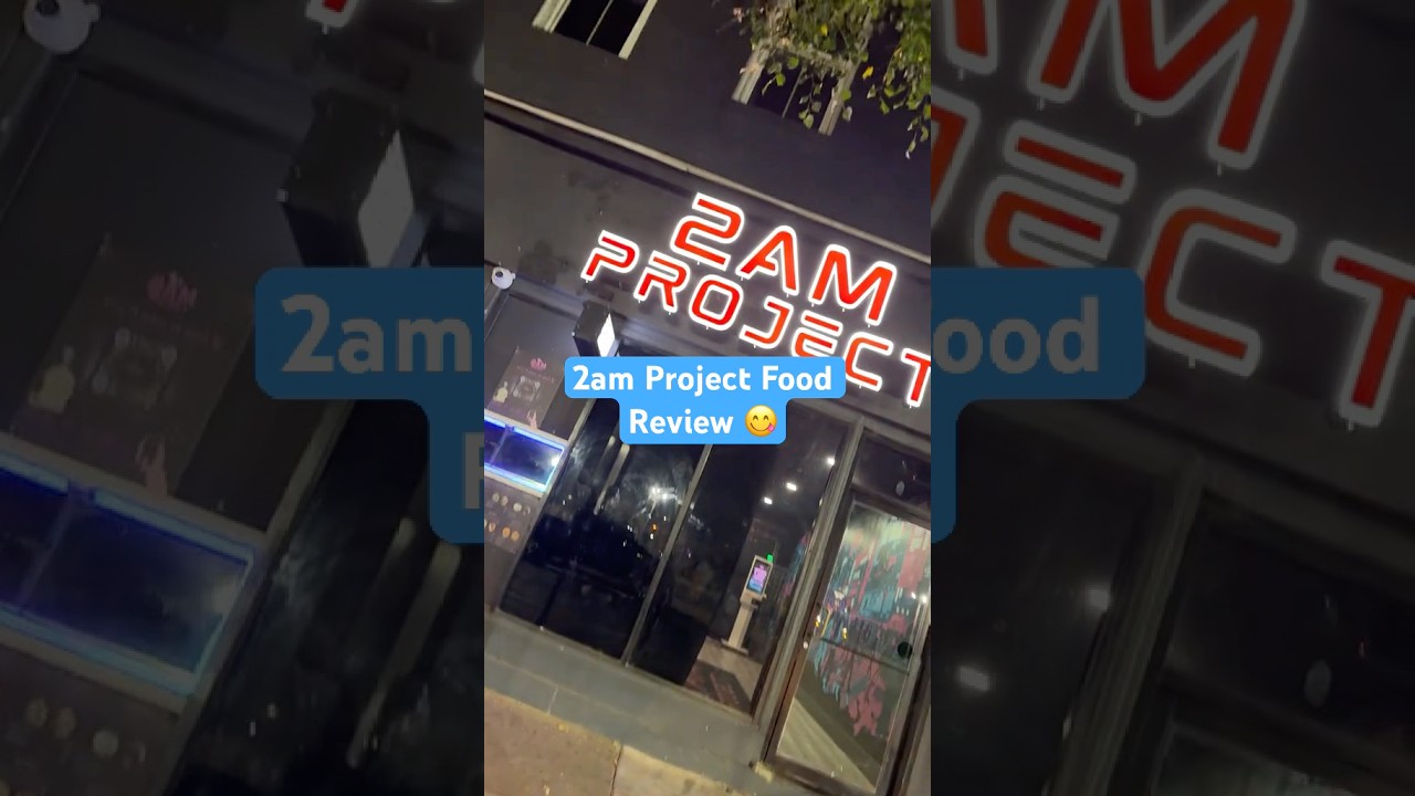 2am Project Food Review 
