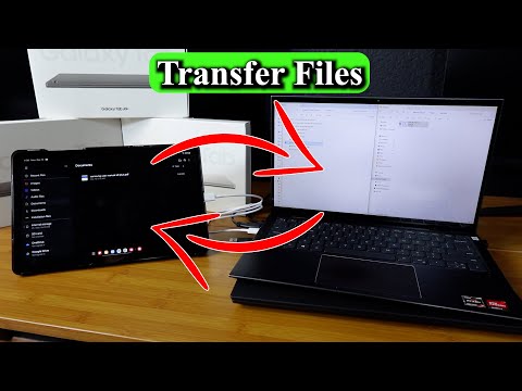 How to Transfer Files On or Off the Samsung Galaxy Tab A9 Plus