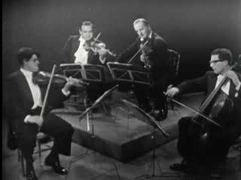 Amadeus Quartet in 1956: Mozart K458 1/2 Amadeus (4.1956)