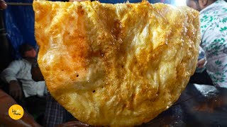 Delhi’s Nizamuddin Biggest Halwa paratha Rs. 40/- Only l Indian Street Food