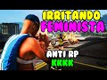 IRRITANDO FEMINISTA no GTA RP 😂