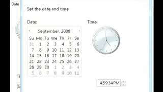 How to Reset a Computer Clock With Microsoft