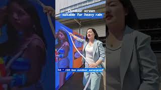 The wildly popular outdoor waterproof display screen#leddisplay #led #ledwall #ledfactory #Stage