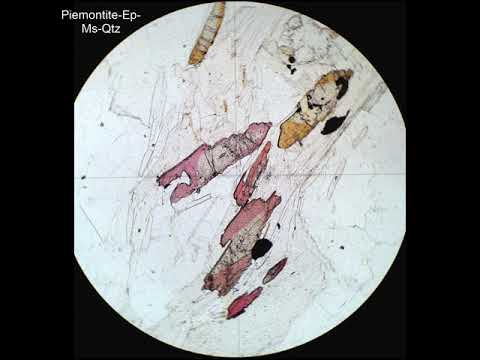 Epidote group tutorial Optical mineralogy