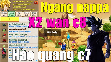 Ngọc Rồng Online - Mabucutee Xayda Sét Thường Ngang Hàng Sét Kích Hoạt...Hào Quang C7 Xịn Xò !!!