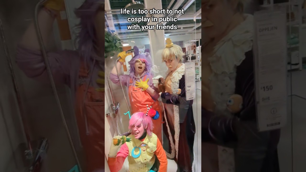 I'm cringe but I'm free ✨ digital circus cosplay in IKEA #amazingdigitalcircus #digitalcircus #tadc