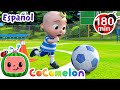 La canción del fútbol | Canciones Infantiles | Caricaturas para bebes | CoComelon en Español