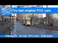 De laatste originele PCC cars in Antwerpen