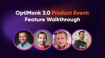 OptiMonk 3.0 Product Event: Feature Walkthrough