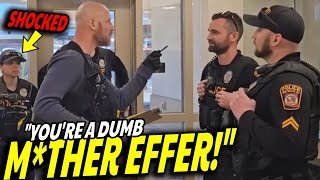 You've NEVER Seen an American Talk to Cops Like THIS