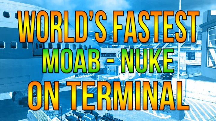 MW3: World's Fastest MOAB - Nuke on Terminal!! (Modern Warfare 3 Gameplay/Commentary)