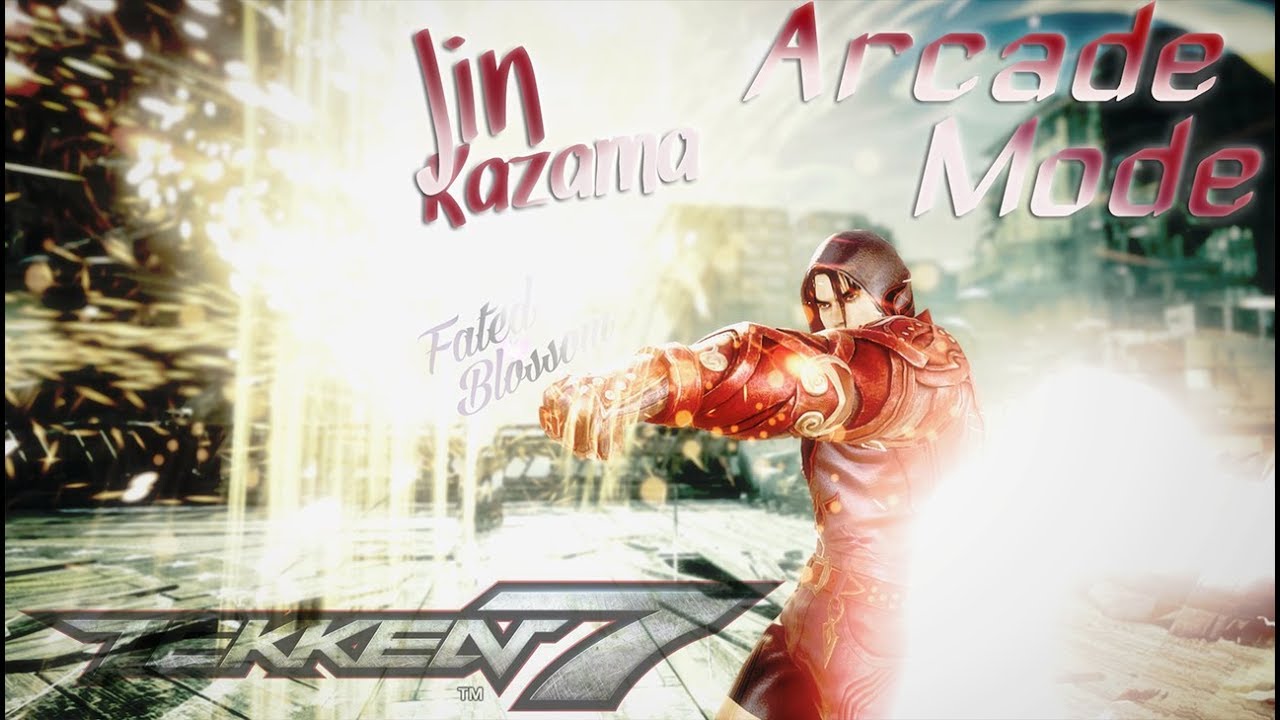 Tekken 7: Arcade Mode - Jin Kazama - YouTube