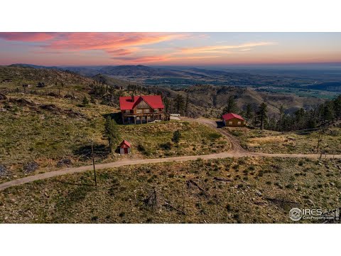 1234 Saddle Ridge Rd, Bellvue, CO home video tour