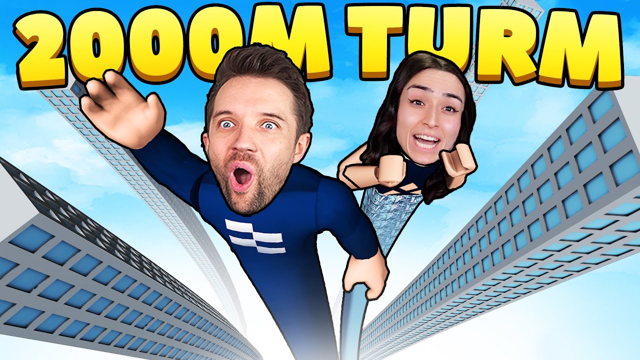 Ich Baue das Größte Hochhaus der Welt und Klettere hoch in Roblox