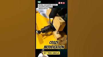 Geniaal doe-het-zelfproject!! Een elektrische boormachine ombouwen tot een decoupeerzaag