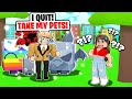 Rich Guy Was QUITTING Pet Simulator X... What He Did SHOCKED US! (Roblox Pet Simulator X)