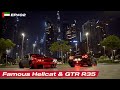 Famous Dodge Challenger Hellcat & GTR R35 in Dubai - Day#2 | Adeelr35