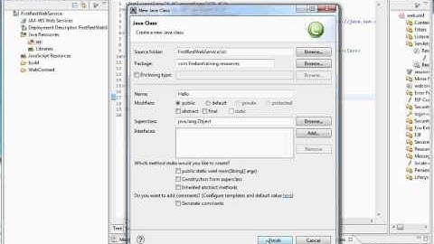 Java Web Services Training | JAX-RS Using Jersey,Eclipse, and CURL