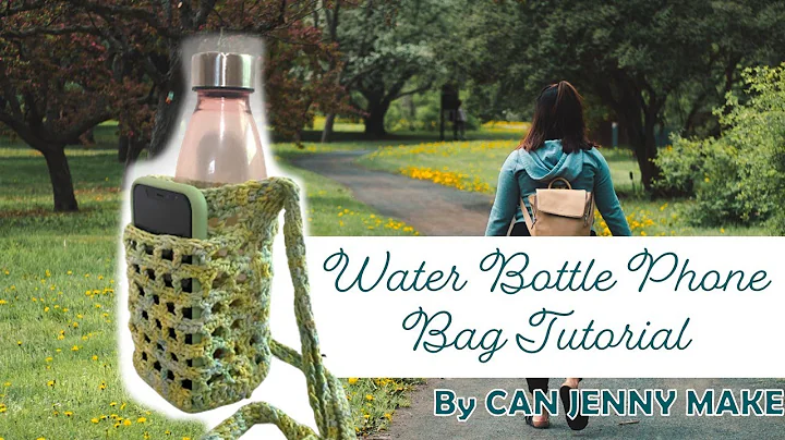 Learn to Make Stylish Crochet Water Bottle and Phone Bag