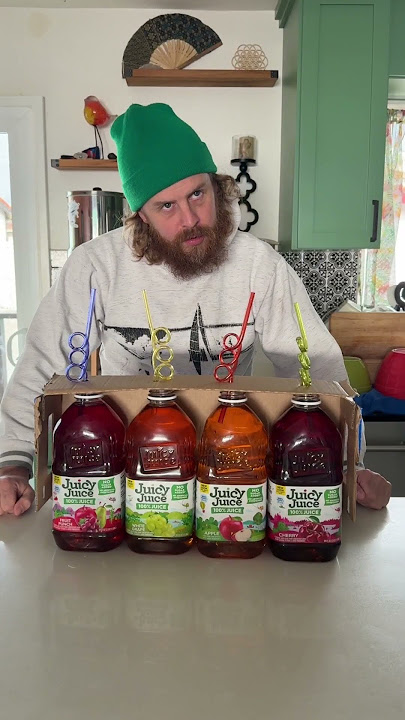 Juicy Juice Blind Taste Test #shorts
