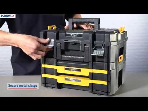 DeWalt TSTAK 2.0 Long Handle Box Shallow