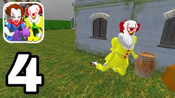 Clown Brothers Neighbor Escape 3D Gameplay Level 11 To 15