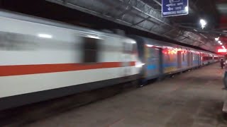Mumbai Mail in LHB Rake • First LHB Run with SRC WAP-7