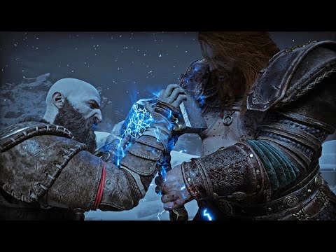 GOD OF WAR RAGNAROK - Thor Boss Fight